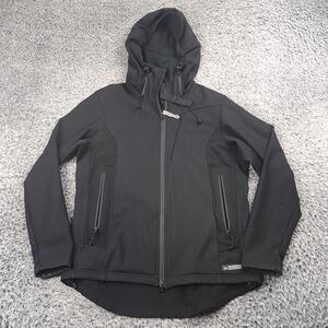 REI Co Op Jacket Adult Medium Black Fleece Winter Ski Outdoor Casual Zip Up